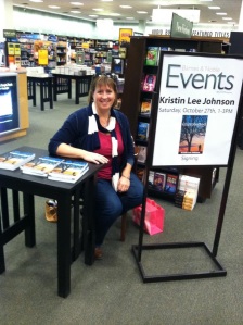 That's me at a book signing at the Mankato Barnes and Noble